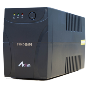 เครื่องสำรองไฟฟ้า Syndome รุ่น ATOM 850I-LED สีดำ กำลังไฟ 850VA /480 วัตต์