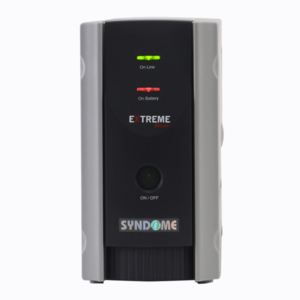 เครื่องสำรองไฟฟ้า Syndome รุ่น EXTREME-800 สีดำ/เทา กำลังไฟ 800 VA /360 วัตต์