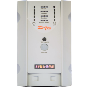 เครื่องสำรองไฟฟ้า Syndome รุ่น SZ PRO 1500 สีขาว